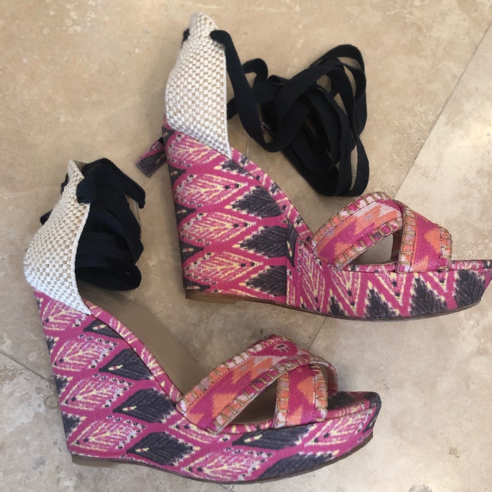 Theodora & Callum Wedge Espadrilles